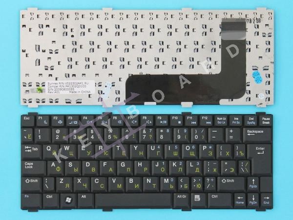 Клавіатура до ноутбука Dell Vostro 1200
